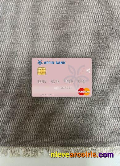 Malaysia Affin Bank mastercard photolook